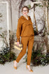 68-7 LINE High-waisted, slim trousers with a stitched-in crease
