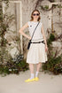 65-2 Pleated skirt with cuff