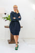70-31 AURA Skirt with a softly ballooned silhouette and built-in pleats