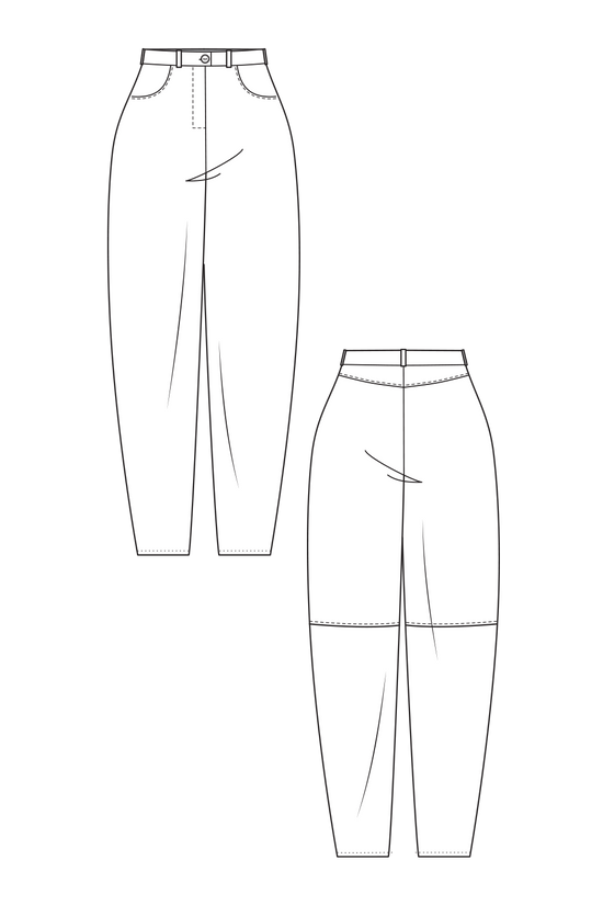 70-14 DRIFT Barrel Jeans Pants with extended inseam