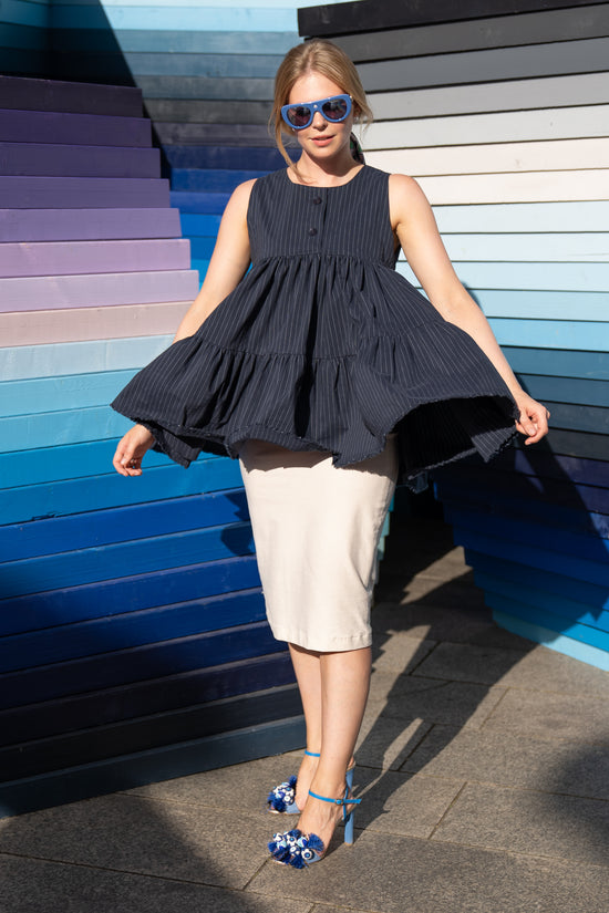 50-5 Flared tiered top