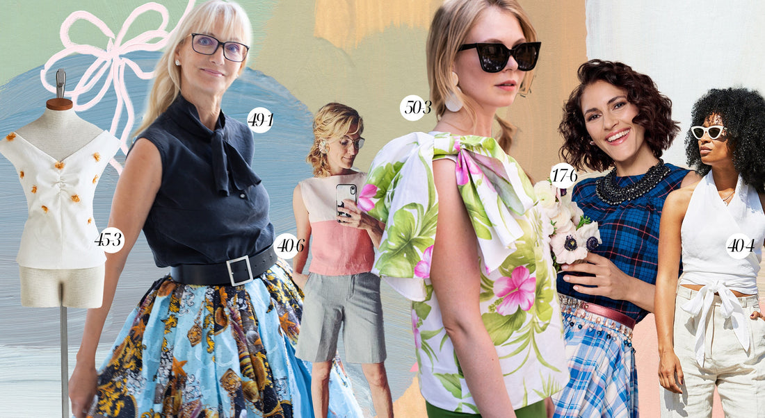 Sleeveless tops for summer