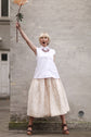 05-2 BRISA Sleeveless blouse with pointy collar