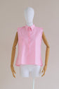 05-2 BRISA Sleeveless blouse with pointy collar