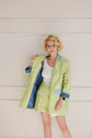 68-5 Transitional jacket with material mix in 2 lengths