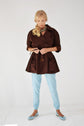 57-2 MARLOW Wide short coat (unlined)