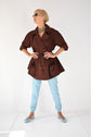 57-2 MARLOW Wide short coat (unlined)