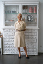 70-30 BARONNE Coat dress with press studs and flap pocket