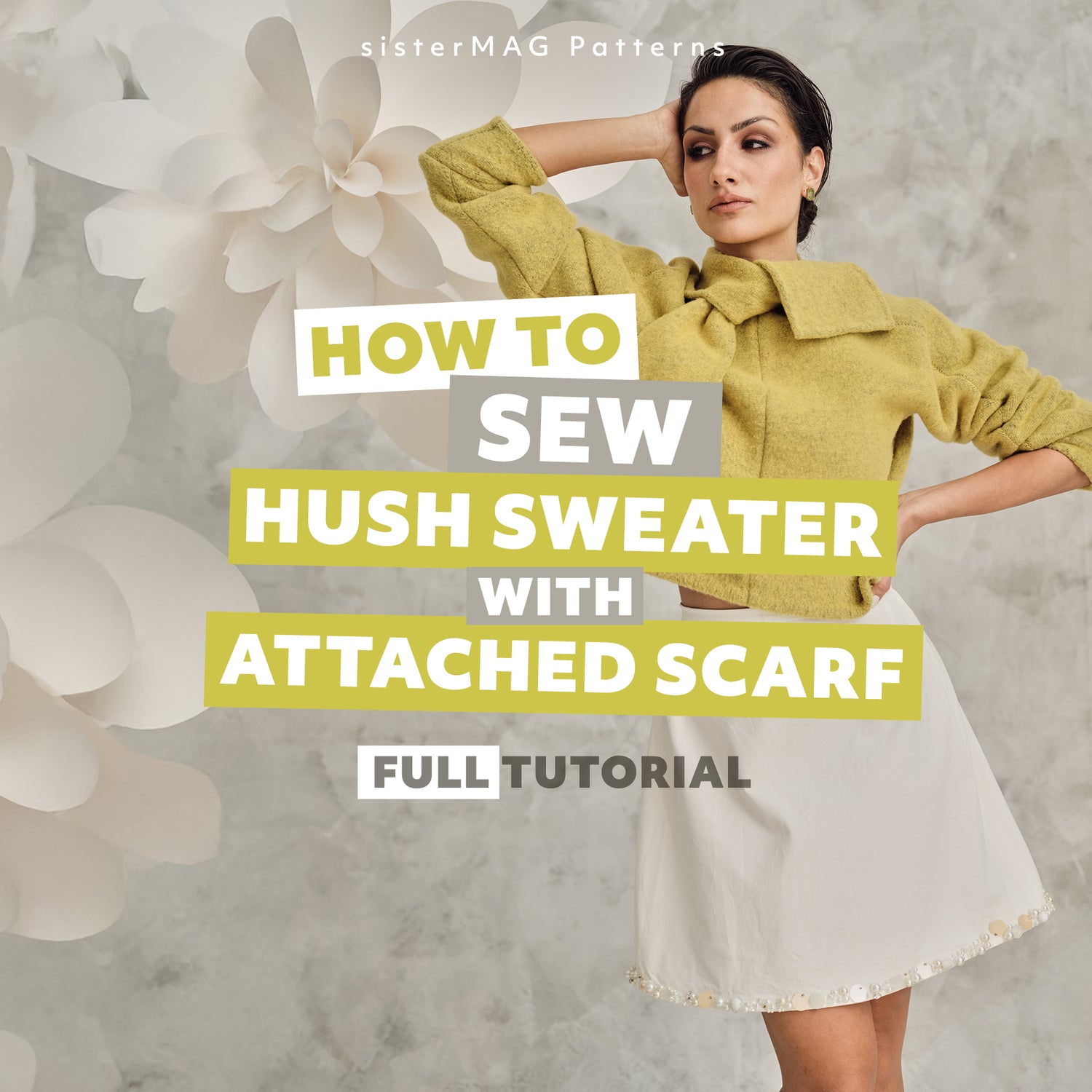 How to sew the 67-3 HUSH Sweater