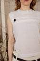 50-7 LINEA Top with horizontal pleats