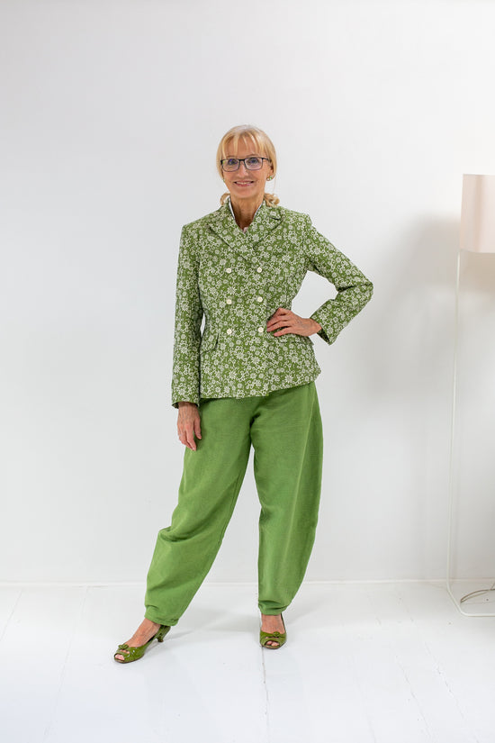 56-2 Bar jacket double-breasted with rising lapel