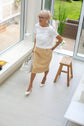 14-2 CORNETTO Comfortable pencil skirt