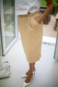14-2 CORNETTO Comfortable pencil skirt