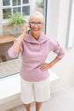 71-16 PARIS Tailored Sweater with shawl collar