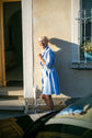 62-6 PLUME Shirt dress with balloon-shaped sleeves – maternity-approved