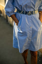 62-6 PLUME Shirt dress with balloon-shaped sleeves – maternity-approved