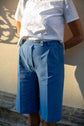 59-3 CITÉ Elegant bermuda pants with crease in the front