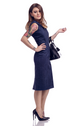 11-3 MAREA Dress with Sailor Collar and Squared Back Neckline