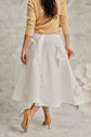 14-5 Bell skirt with pleats in front panel