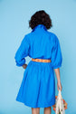 62-6 PLUME Shirt dress with balloon-shaped sleeves – maternity-approved