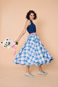 10-1 THE BELL Round and sweeping circle skirt