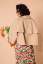 70-34 TRENCHÉ Short, wide trench-style jacket