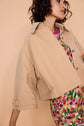 70-34 TRENCHÉ Short, wide trench-style jacket