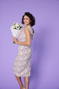 70-3 PEREIRA Straight dress with back buttons