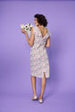 70-3 PEREIRA Straight dress with back buttons