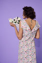 70-3 PEREIRA Straight dress with back buttons
