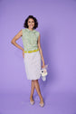 71-15 POSY Comfy hip skirt with mini ruffles