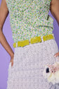 71-15 POSY Comfy hip skirt with mini ruffles