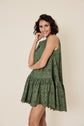 71-21 GIVY Scalloped Lace Mini Dress with ruffle hem