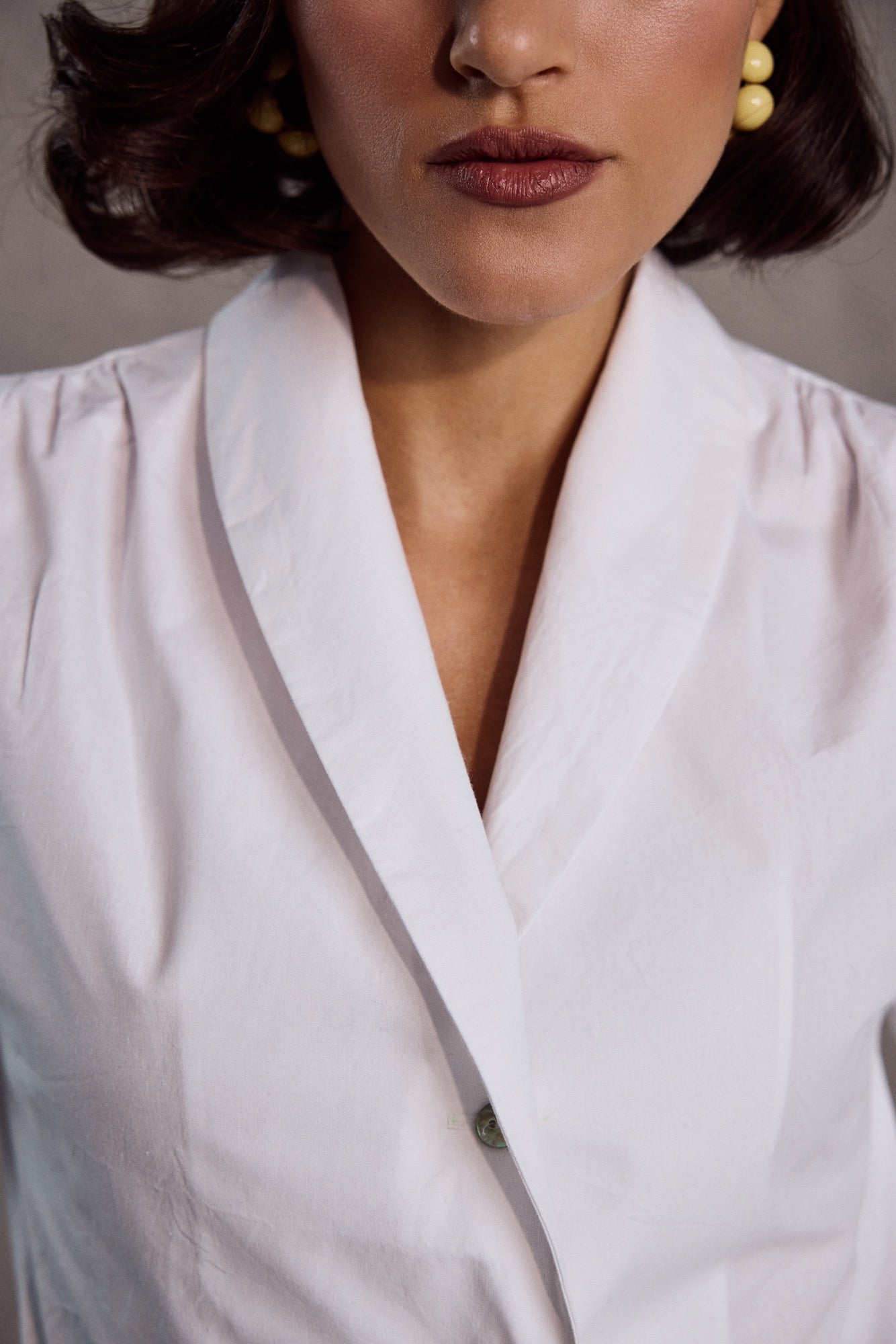 13-2 NUAGE Loose-fit blouse with shawl collar – sistermagpatterns