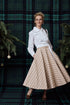 10-1 THE BELLRound and sweeping circle skirt