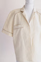 61-2 SABLA Raglan Blouse with piping details