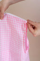 05-2 BRISA Sleeveless blouse with pointy collar