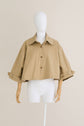 70-34 TRENCHÉ Short, wide trench-style jacket