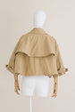70-34 TRENCHÉ Short, wide trench-style jacket