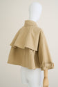 70-34 TRENCHÉ Short, wide trench-style jacket