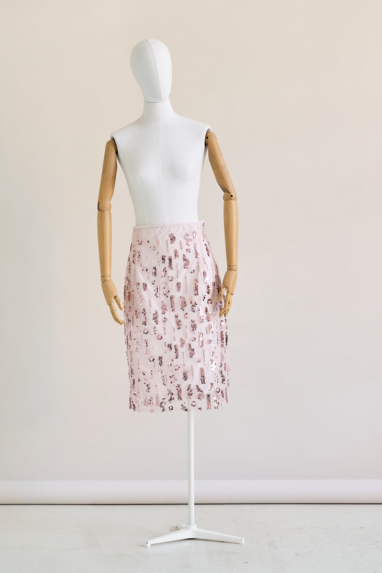 35-3 SEETHROUGH Pencil Skirt