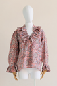 60-8 WHISPER Wide blouse with volants