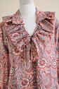 60-8 WHISPER Wide blouse with volants