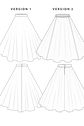 10-1 THE BELL Round and sweeping circle skirt