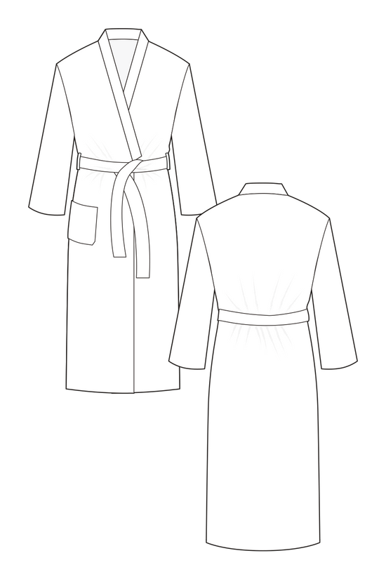 60-4 HOMECORE Dressing gown or bathrobe