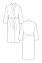 60-4 HOMECORE Dressing gown or bathrobe