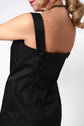 69-1 DOLCE VITA Strap Dress with front inserts and headscarf