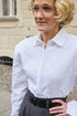 70-1 Haute Couture Blouse with very wide shoulders