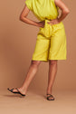 59-3 Comfy elegant pleated shorts