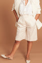 59-3 Comfy elegant pleated shorts